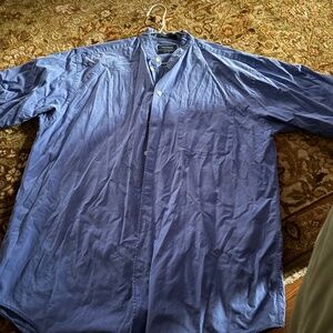 Nautica Blue Shirt, 16 neck, 34/35